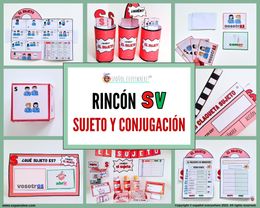 🧩 MEGA RINCÓN SV (Parte 1 y 2)🎯: Pronombres y conjugación ✏️ Aplicación, juegos y aula activa