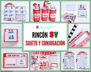 🧩 MEGA RINCÓN SV (Parte 1 y 2)🎯: Pronombres y conjugación ✏️ Aplicación, juegos y aula activa