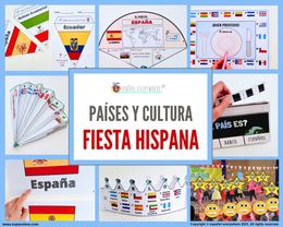 💻✂ FIESTA HISPANA &amp; CULTURA 🌎 Experiencia inmersiva para aula o centro