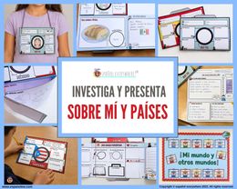 📷 FOTOMÍS SOBRE MÍ Y PAÍSES 👤 Presentación personal e inicio curso🌎 Países hispanos o adaptable