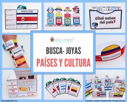 ✂💻´BUSCA-JOYAS´- Explora culturas. Países HABLA HISPANA Y DEL MUNDO. 🎁PINCHA VER OFERTAS