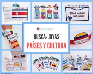 ✂💻´BUSCA-JOYAS´- Explora culturas. Países HABLA HISPANA Y DEL MUNDO. 🎁PINCHA VER OFERTAS