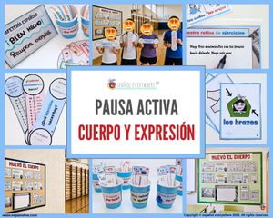 💻✂ AULA ACTIVA: CUERPO Y EXPRESIÓN ORAL 🗣️ Rutinas de movimiento y dinámicas activas