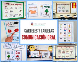 🗣️ COMUNICACIÓN ORAL 💬 Juegos y recursos visuales 👄 Para hablar en español
