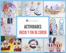 💻✂DÚO PACK- INICIO Y FIN DE CURSO (combinable) 🎯Vocabulario y gramática 🎁Pincha ver OFERTAS