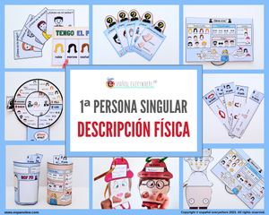 ✂💻 SOBREMÍ 1ª PERSONA: DESCRIPCIÓN FÍSICA 👤 Juegos y actividades · Para describirse