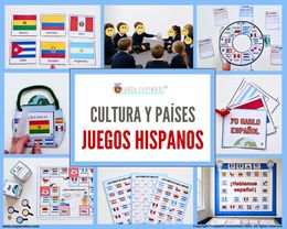 💻✂ JUEGOS HISPANOS 🌎 Países y cultura 🌟 Mes Herencia Hispana
