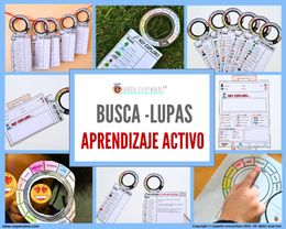 🔎 BUSCA-LUPAS 🎯 Aprendizaje activo del lenguaje 👁️ Explora el entorno 🏷️ Nombra ✍️ Escribe