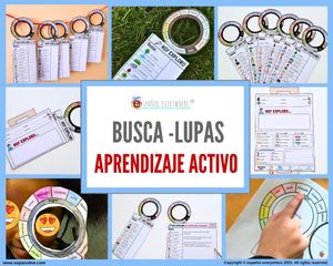 🔎 BUSCA-LUPAS 🎯 Aprendizaje activo del lenguaje 👁️ Explora el entorno 🏷️ Nombra ✍️ Escribe