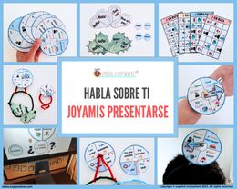 💻✂PACK JOYAMÍS PRESENTARSE- Juegos y manualidades información personal.
