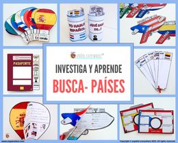 ✂💻 PACK ´BUSCA-PAÍSES´. Explora países de habla hispana o cualquier otro  🎁PINCHA VER OFERTAS.