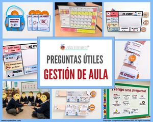 ✂💻 GESTIÓN DE AULA  💬 Preguntas útiles  📝 Vocabulario y gramática 🏆 Premios