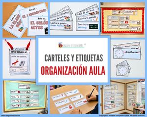  ✂🏫 ORGANIZACIÓN DE AULA ✨ Rutinas visuales ⏱️ Gestión del tiempo 📍 Espacios