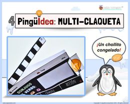 🎬 MULTI-CLAQUETAS 🎯 Conjugación y repaso adaptable 🐧 Pingüideas