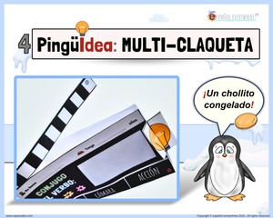 🎬 MULTI-CLAQUETAS 🎯 Conjugación y repaso adaptable 🐧 Pingüideas