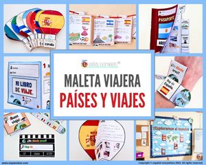 ✂💻 MALETA VIAJERA 🧳 Países, cultura e idioma 🌍 Situaciones reales de viaje