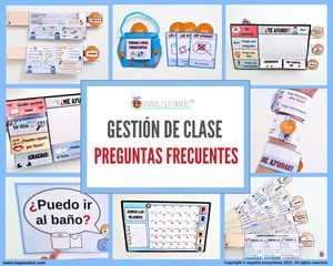 ✂💻 GESTIÓN DE AULA  1️⃣Preguntas útiles 2️⃣Vocabulario/gramática 3️⃣Premios. 