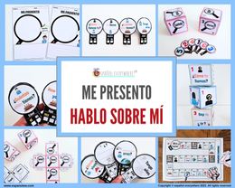 ✂💻 LUPAS Y DADOMÍS 👄 Dialoga y preséntate · Juegos y actividades 