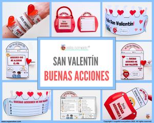 💻✂´CUELGA- BUENAS ACCIONES -San Valentín o adaptable a cualquier momento. 🎁 PINCHA VER OFERTAS 