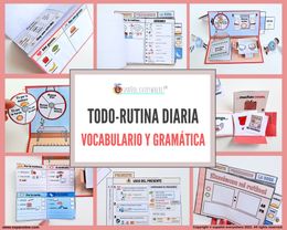 💻✂ PACK ´TODO-RUTINA´- Rutinas, comida y colores. PRESENTE, REFLEXIVOS Y HORAS 🎁PINCHA VER OFERTAS