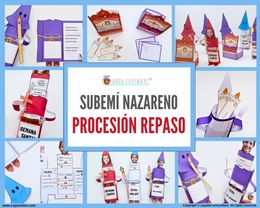 ✂ SUBEMÍS NAZARENOS –PROCESIÓN REPASO ✝️ Tradición 🌟 Sobre mí 📝 Repaso 📚 Adaptable cualquier tema