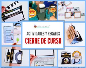 ✂ TRIPACK FIN DE CURSO 🎓 Cierre de curso activo ✨ Juegos, reflexión y regalo 💧 Mezcla-Ideas