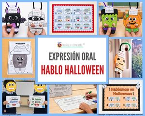 🎃 SOBREMÍ: DIALOGAR EN HALLOWEEN · 👤 Presentarse 💬 Expresión oral