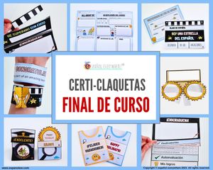 💻✂ FIN DE CURSO 🌞 VERANO  🧠 REPASO adaptable para cualquier momento 