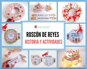 ✂💻MEGA PACK ´EL SÚPER ROSCÓN´. Historia, números 1-100, vocabulario, conjugación, oraciones SVO.