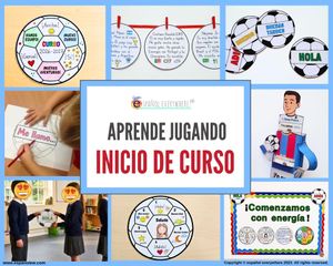  ⚽ PACK FÚTBOL · INICIO DE CURSO  🏫 Primeros días  🗣️ Hablar  🔁 Repasar 🎯 Marcar metas