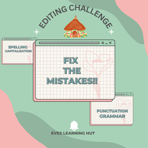 Fix the mistake - punctuation grade 4 and 5