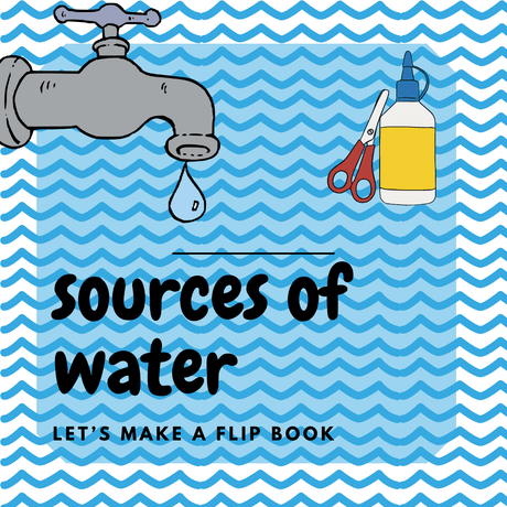 Identify, sort and stick the sources of water
