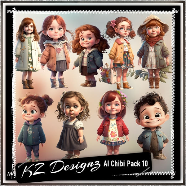 AI Chibi Pack 10
