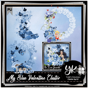 My BLue Valentine Cluster Pack