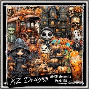 AI Elements Pack 128