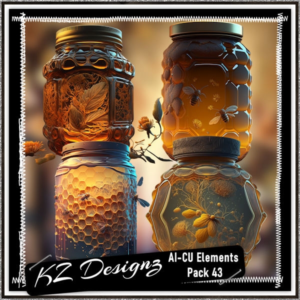AI CU Elements Honey Jar