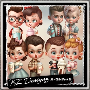 AI Chibi Pack 16