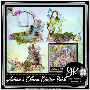 Aelina&#x27;s Charm Cluster Pack