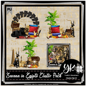 Savanna in Egipt Cluster Pack