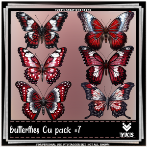 Butterflies CU PACK 7