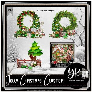 Jolly Christmas Cluster Pack