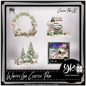 Winter Love Cluster Pack