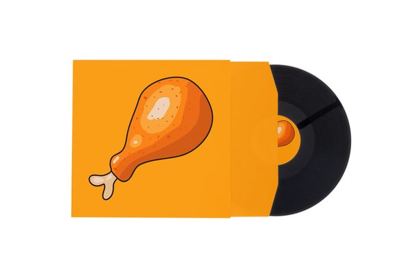 Signed Chicken Vinyl - DD Debut Album Merch