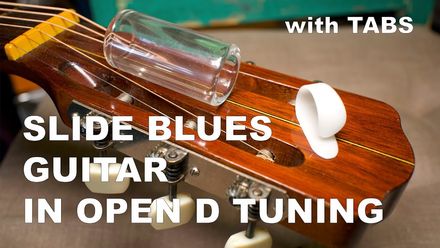 Hill Country Blues in Open D VIDEO LESSON + TABS