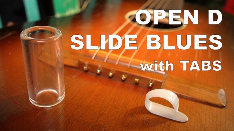 Alternating Thumb Slide Blues in Open D VIDEO LESSON + TABS