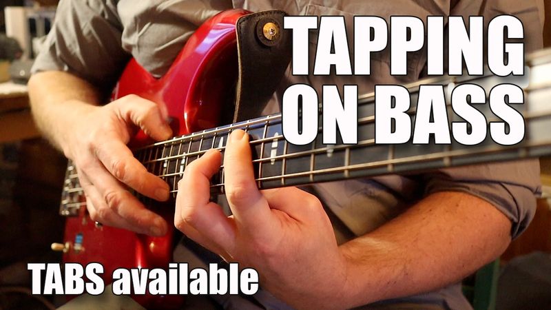 Bass Guitar Tapping Solo (Back from Berlin) TABS / STANDARD NOTATION