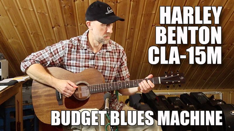 Budget Blues on a Harley Benton Guitar (Bronze Road) TABS / STANDARD NOTATION