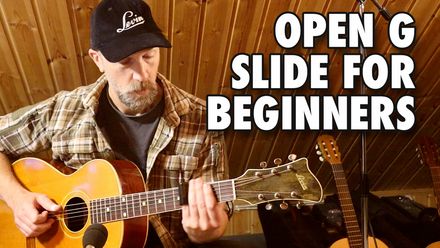 Open G Slide Blues for Beginners (A spark in the dark) TABS / SHEET MUSIC