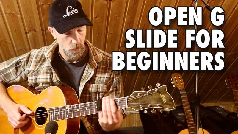 Open G Slide Blues for Beginners (A spark in the dark) TABS / SHEET MUSIC