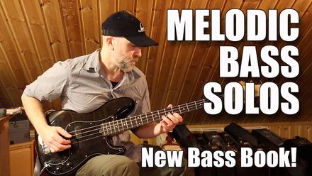 Melodic Solo Piece for Electric Bass (Subliminal Trepass) TABS / STANDARD NOTATION